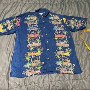 Colo wear American Hawaiian Classic button shirt cars roughly size large